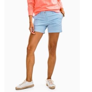 Southern Tide 5” seersucker short NWT